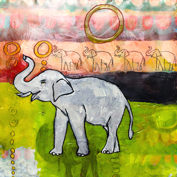 elephant painting